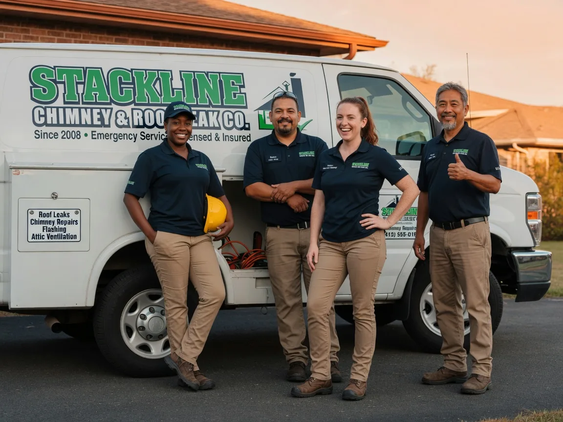 Chimney flashing repair company in Clements, MD